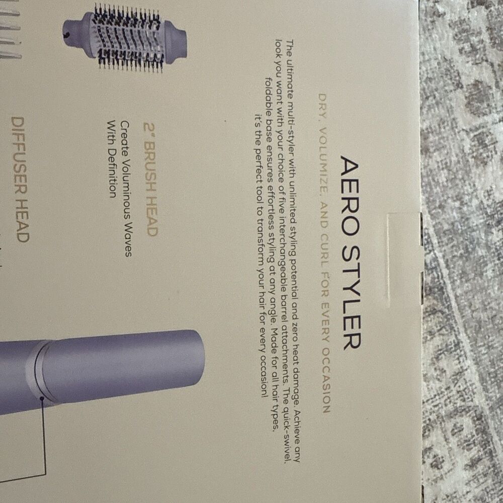 SUTRA AERO Styler, New in Box, Purple - Picture 3 of 9